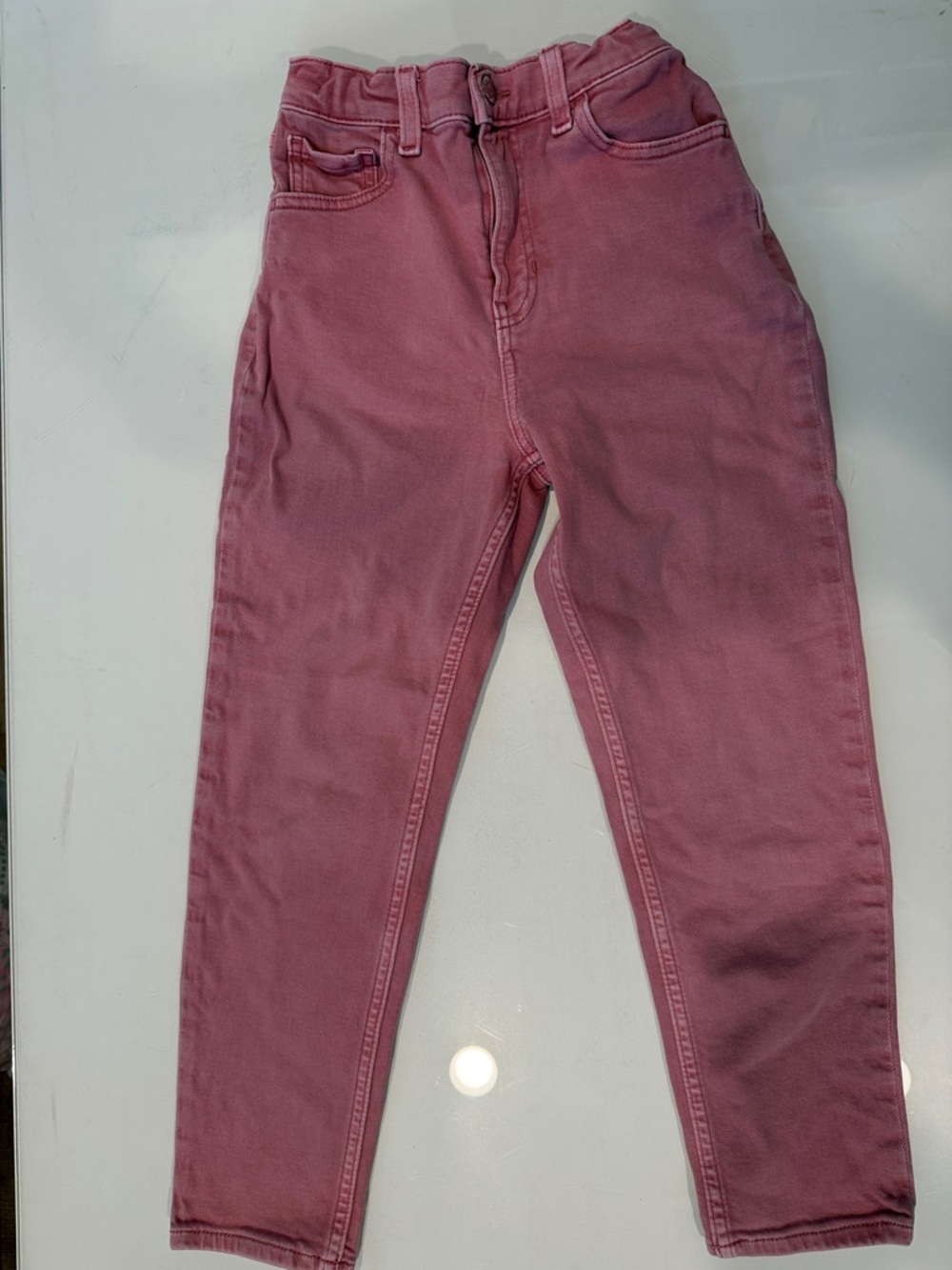 GAP Girls Pink Mom Jeans